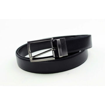 Man reversible buckle leather belt factory